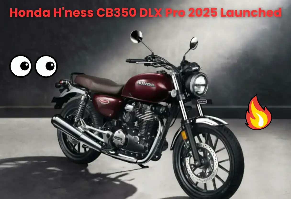 Honda H'ness CB350 DLX Pro 2025 Launched